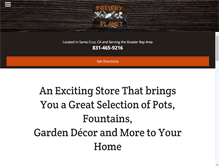 Tablet Screenshot of potteryplanet.com